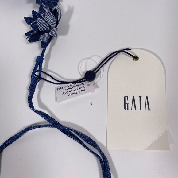 GAP x CULT GAIA Denim Flower Crown Headband - Picture 5 of 5